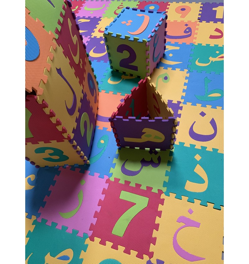 Generic 4 pièces, Alphabet et dessin animé EVA Puzzle tapis mousse